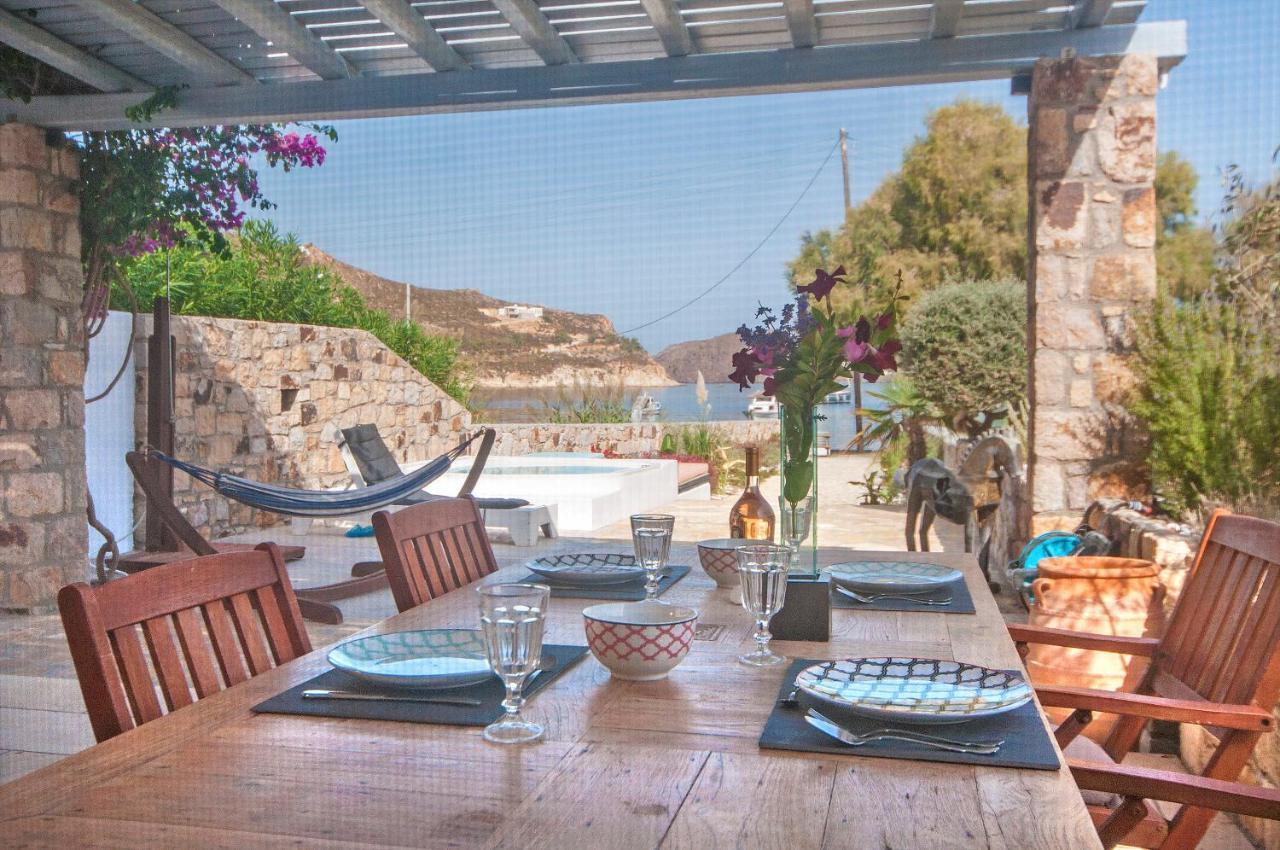 Patmos Exclusive Villas Skála Buitenkant foto