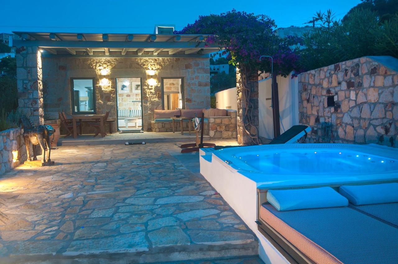 Patmos Exclusive Villas Skála Buitenkant foto