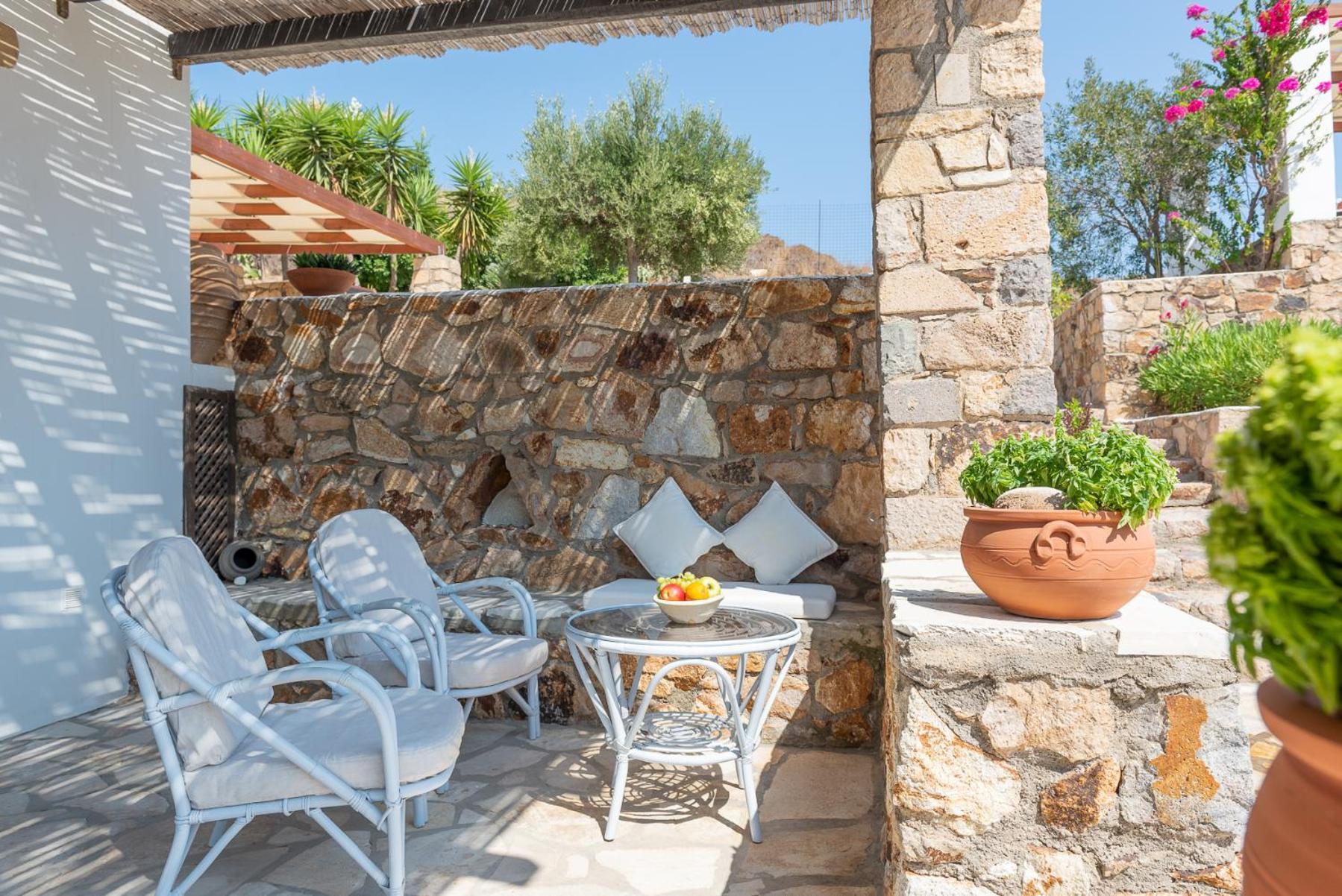 Patmos Exclusive Villas Skála Kamer foto