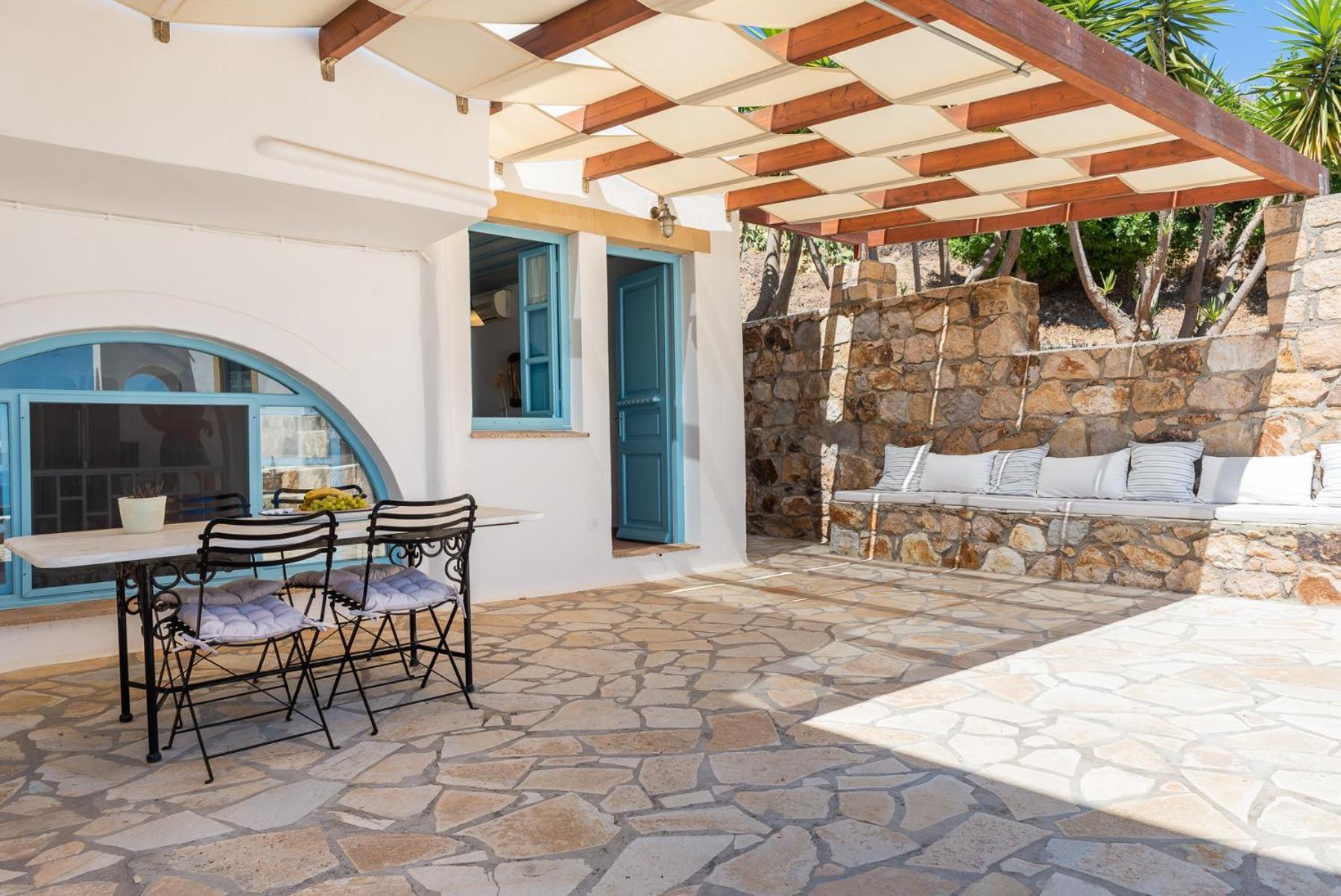 Patmos Exclusive Villas Skála Kamer foto