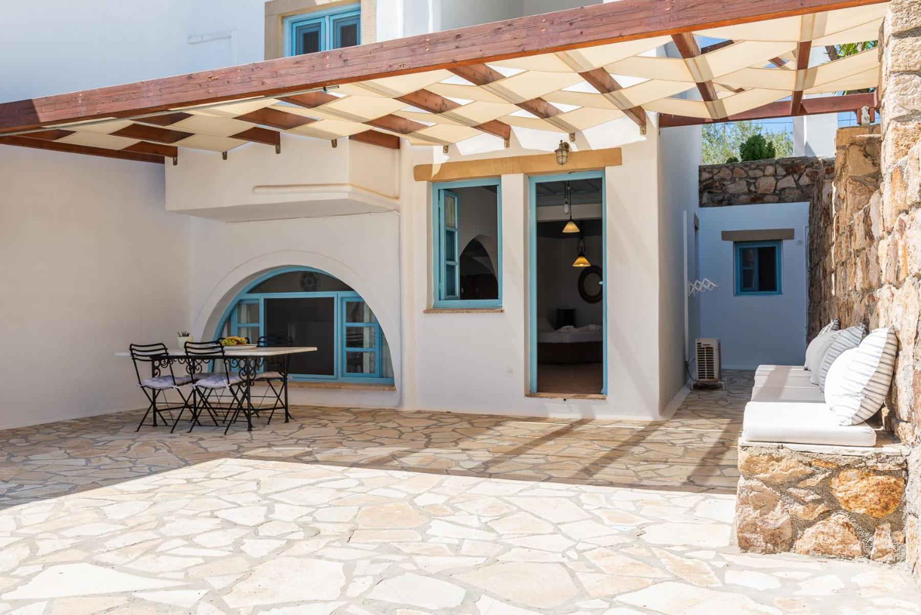 Patmos Exclusive Villas Skála Kamer foto